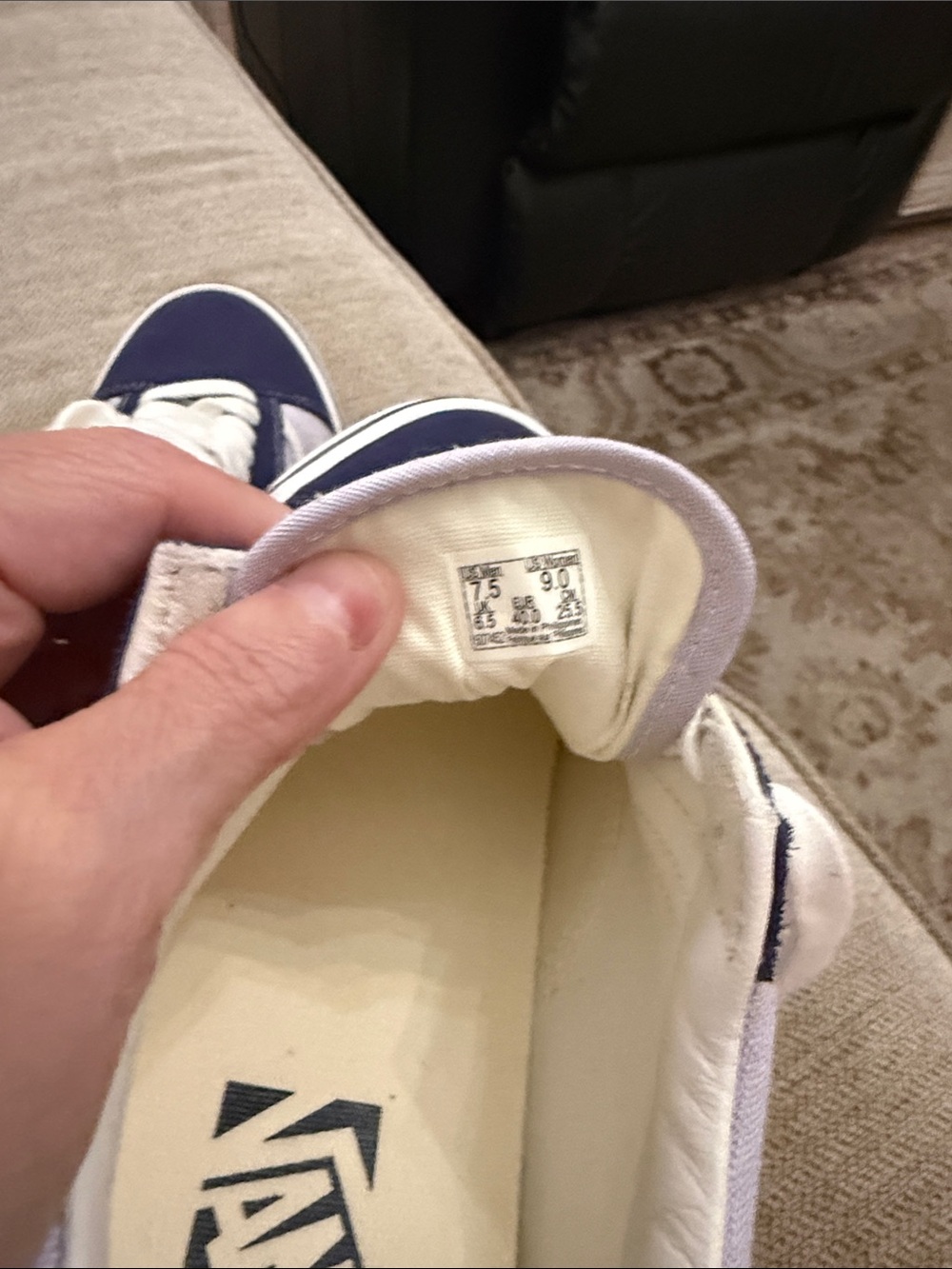 Vans 9 Classic Skate Sneakers - Picture 5 of 6